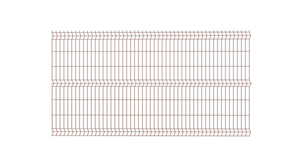 Panel Ogrodzeniowy 3D - 1730 mm, FI 4MM, RAL8017 (brązowy)
