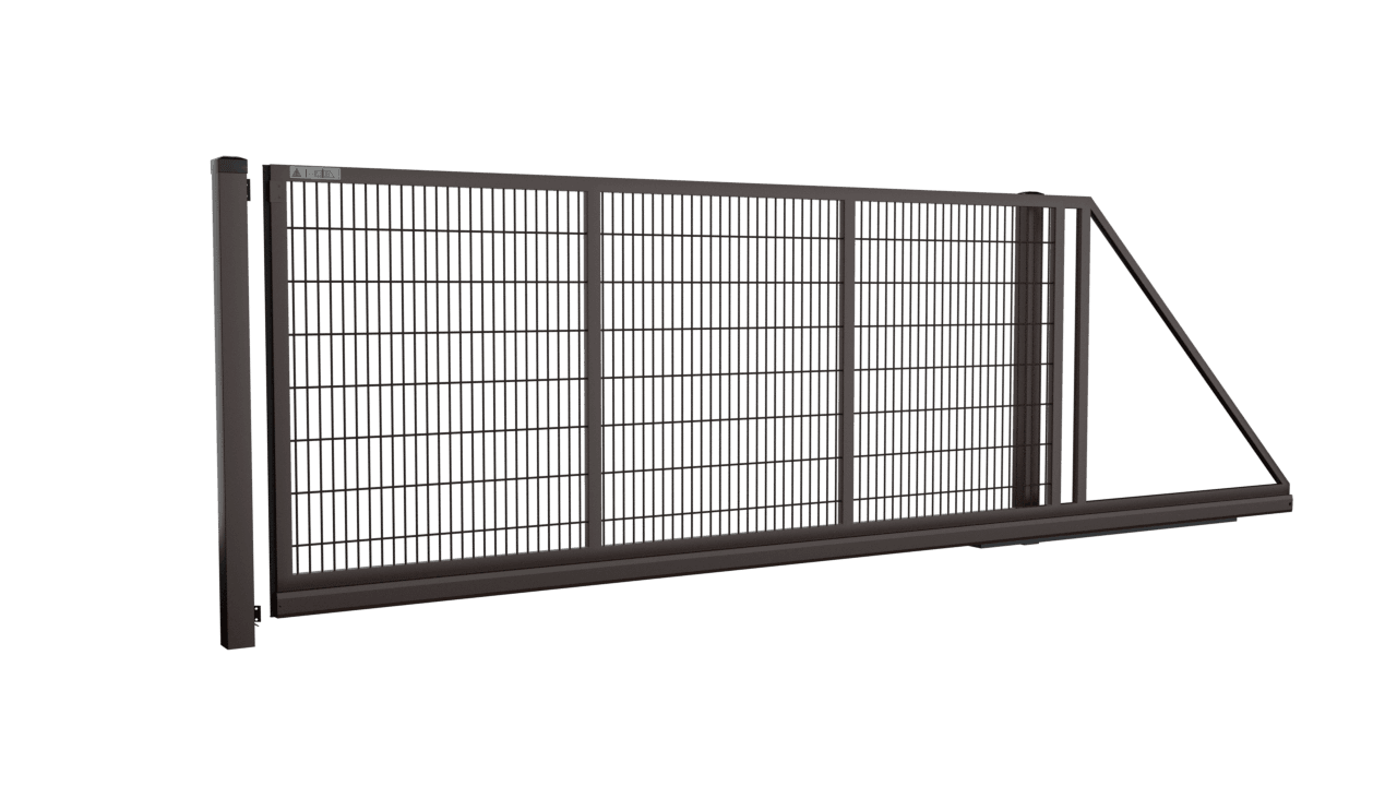 Brama przesuwna panelowa 2D (6/5/6) wys. 1650mm