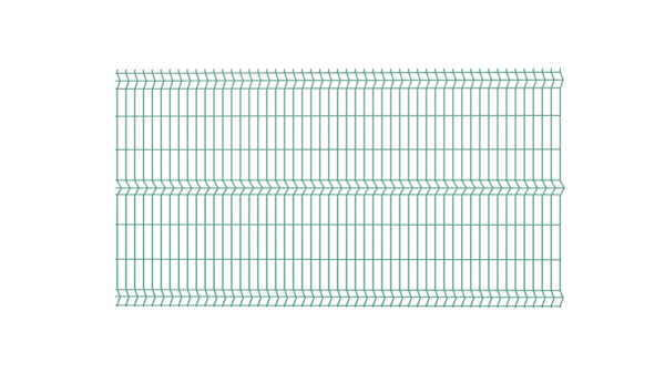 Panel Ogrodzeniowy 3D - 1330 mm, FI 4MM, RAL6005 (zielony)