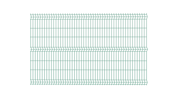 Panel Ogrodzeniowy 3D - 1530 mm, FI 4MM, RAL6005 (zielony)