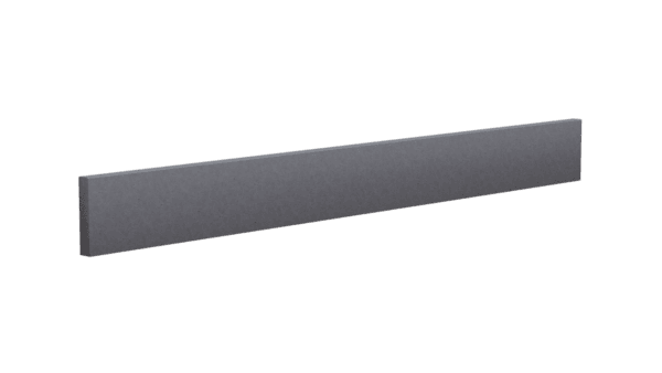 Podmurówka wibroprasowana - 2460mm x 250mm x 50mm, Grafit