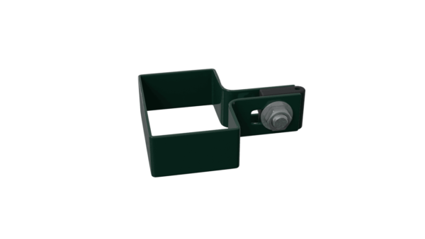 Obejma startowa 60x40mm - RAL6005 (zielony), fi-5mm, Nierdzewne - nakrętka zwykła