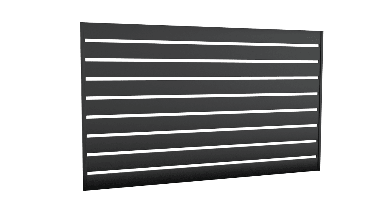 Przęsło palisadowe 2500 mm x 1500 mm.